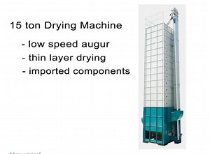 [Hot Item] 15 Ton Per Batch Low Temperature Rice Paddy Dryer with Paddy Husk Furnace