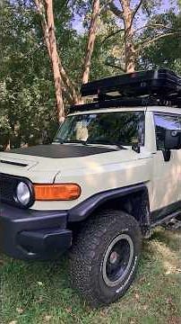 My Toyota fj cruiser camping setup…
