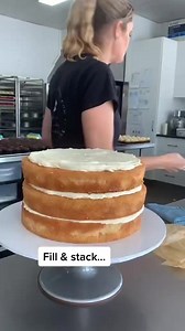 Here’s a little peak at Clare creating one of our most popular cakes… the Box of Chocolates 🍫 🎂 | Miss Naked Cakes
