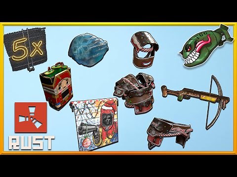 Rust Skins | Xmas Holiday Week 2! North Rock, Candy Crossy, Mr. Gingerbread #200 (Rust Skin Preview)