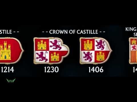 The Evolution of the Spanish Flag (718–1982) | History of Spain’s National Symbols 🇪🇸