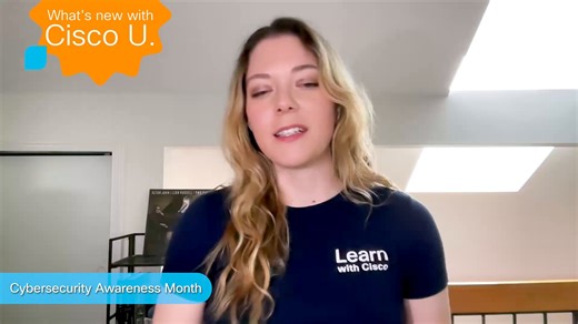 Build digital resilience with the cybersecurity skills that actually matter. 🛡️ Catapult your learning journey during Cybersecurity Awareness Month—we have special offers and programs for every skill level: 🔹 Cybersecurity Training & Certification Giveaway 🔹 Getting Started—for Beginners 🔹 Featuring Learning on Cisco U. (Free Tutorials!) 🔹 Industry-Leading Certifications 🔹 Featured Cybersecurity Job Roles 🔹 Free Certification Prep —and more. Take advantage of all that Cybersecurity Awaren