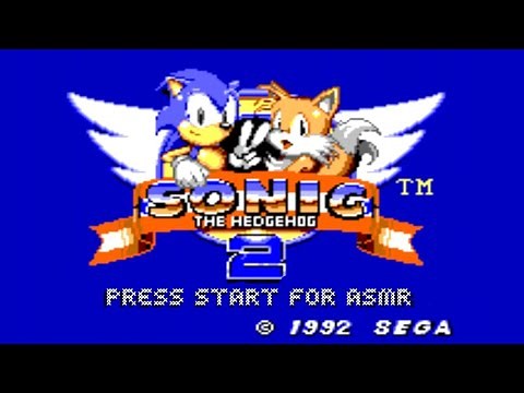 Sonic The Hedgehog 2 (ASMR) (Full Playthrough) [Game Gear]
