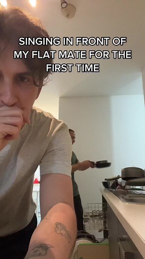 Boys Singing in Front of Friends for the First Time