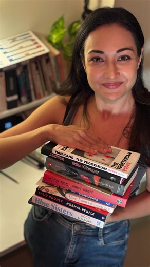 Patrali Chattopadhyay on Instagram: "Book recommendation Alert 📚 Which of these have you been reading? Drop your current read in the comments—I need more recommendations! Happy reading ✌️ . . . . . . . #bookreccomendations #bookstagram #booktok #readinglist #bookerprize #bookreel #bookloversofinstagram #bibliophile #currentreads"