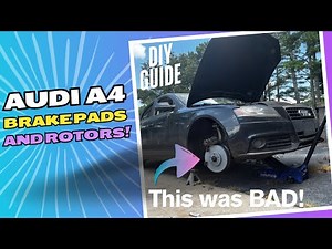 How to Change Brake Pads & Rotors on an Audi A4 (Step-by-Step DIY Guide)