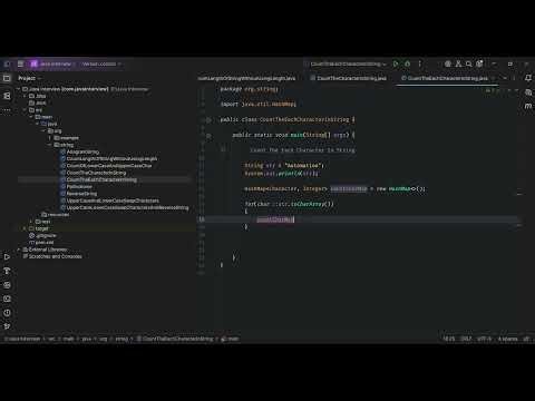 Count Each Character In String