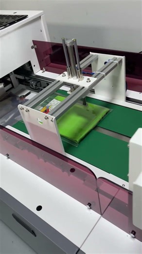 Automated garment folding, bagging, labeling, and sealing#clothes #machine #folding#packing #auto