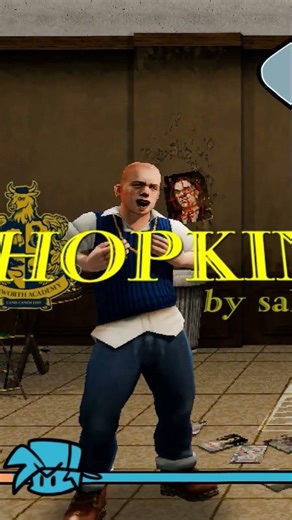 FNF Hopkins #fnf #mod #fnfmod #fnfmods #bully #rockstar #rockstargames #hopkins