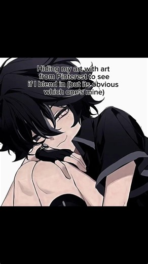 ||Hiding my art between Pinterests art||#fypシ#art#pinterest#trending#edit#viral #artist