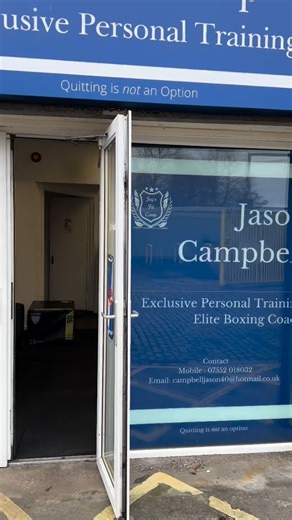 Jason Campbell on Instagram: "Been hard at work since December and we are finally there.absolutely love ❤️ and buzzing to get started with yous all this week.honestly big massive thank you to my family ,Emma I love ❤️ you to the moon and back,you support me in every way,Laura ,Michael I just couldn’t be without yous guys all giving up there weekends to help me.the place looks amazing now time to get to work.is it sad I’m soooooo looking forward to work this week #jaysfitcamp #personaltrainer #qu