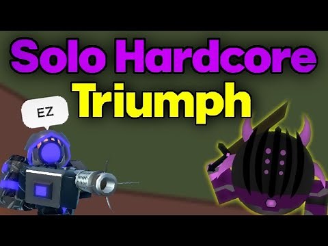 I SOLO TRIUMPHED Hardcore Mode in 2D TDS...