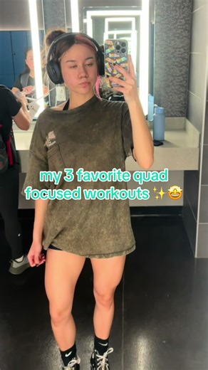 My beginner friendly quad focused workouts that helped me get toned quads :) #quad #beginner #saoriblooms #gymtok #fyp