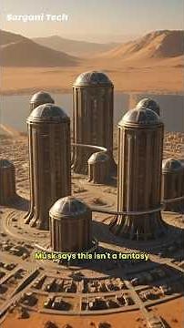 Elon Musk Mars City Plan 2040