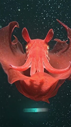 The REAL Vampire of the Deep Sea! 🧛🦑 #Shorts #Ocean