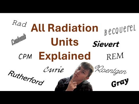 Radiation Units Explained