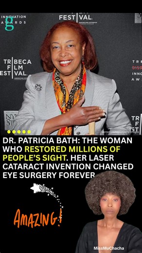 Dr. Patricia Bath (1942–2019) invented the Laserphaco Probe, a groundbreaking medical device and technique patented in 1988 for cataract surgery. It uses lasers to precisely remove cataracts—cloudy lenses—with less pain, smaller incisions, and faster recovery times, revolutionizing ophthalmology. #BlackHistory #stem #blacktiktok #breakingnews