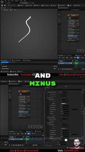 Creating Small Waves in Unreal Engine 5 #shorts