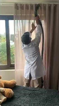 Steam Cleaning Curtains