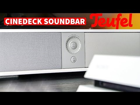 Teufel Cinedeck Soundbar/Sounddeck - Vorstellung, erster Eindruck, Lieferumfang | majaly Deutsch