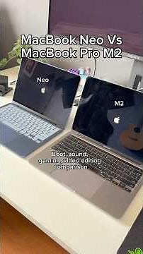 MacBook Neo vs MacBook Pro M2 Comparison