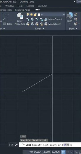 Comando DYNAMIC INPUT en AutoCAD