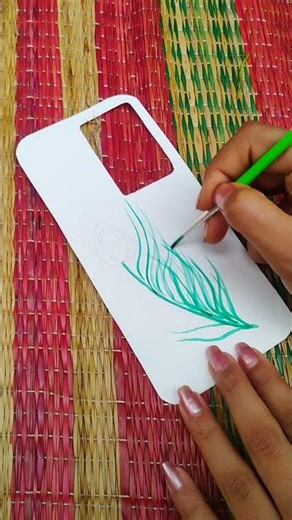 DIY phone cover 😍 #ytshorts #shorts #phonecover #diy #art #viral