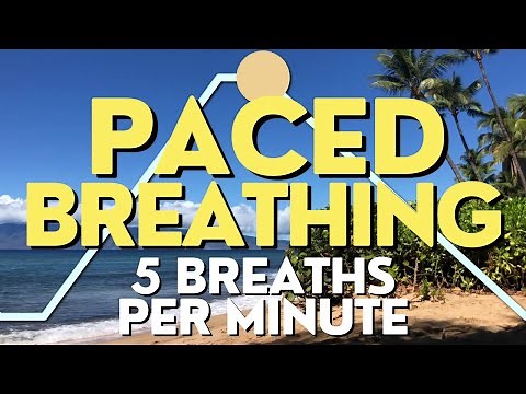 Paced Breathing 5 Breaths Per Minute (4-1-6-1)