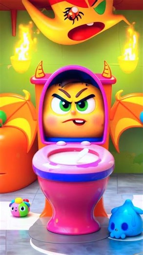 Baby Needs Toilet! Choose Right Restroom 🚽🧻 #kidsstories #kidscartoons