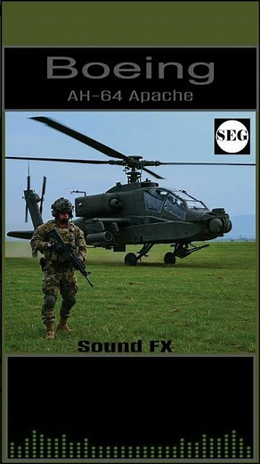 Boing AH-64 Apache Helicopter Sound Fx
