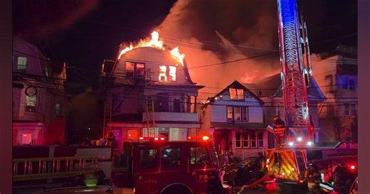 New Videos: Firefighters, Civilians Hurt in Three-Alarm Fire in Newark, NJ