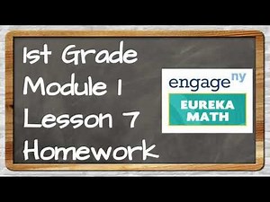 Eureka Math 1st Grade Module 1 Lesson 7 Homework