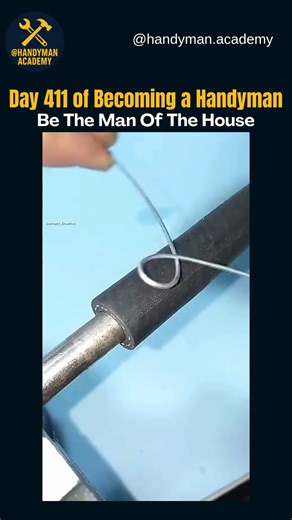 Make your own strong hose clamp with wire #reel #diy #clamp #skills Follow @handyman.academy for more tips and daily updates . . . . . . #handyman #handymanservices #homeimprovement #diy #contractor #painting #tvmounting #construction #renovation #plumbing #homerepair #home #furnitureassembly #carpentry #electrician #homerenovation #roofing #maintenance #flooring #repairs #tools | Handyman academy