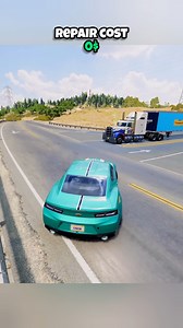 376K views · 6.1K reactions | Which car overtakes the truck and what is the repair cost? #beamng #beamngdrive #beamngcrash | Leongame | Facebook
