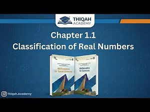 UTAS Mathematics | Chapter 1.1 – Classification of Real Numbers (Science & Social Science)
