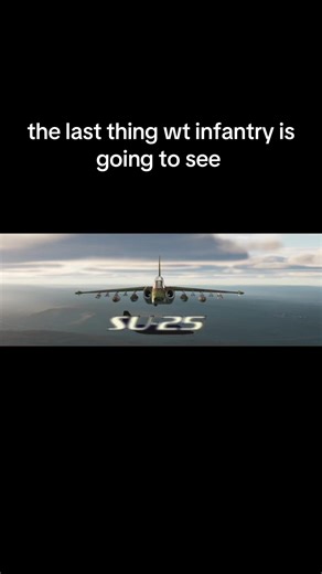 imagine if planes were able to swipe cities… #warthunder #su25 #infantry #wt #sukhoi