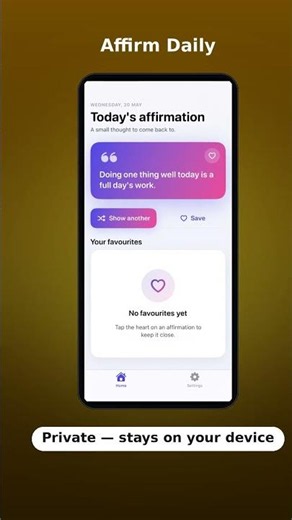 Affirm Daily — the lifestyle app you'll actually keep 📲 #shorts