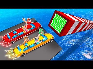 Light Speed Boost Tunnel Madness Race In GTA 5...