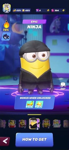 Ninja Minion Costume | Minion Rush