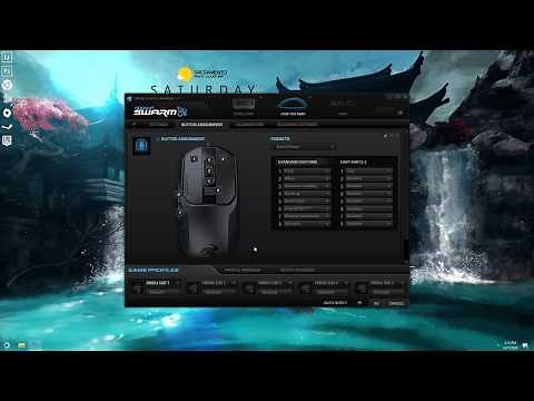 Roccat Swarm - Setting up a Mouse Macro