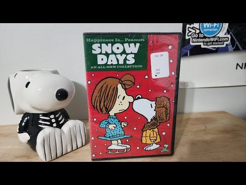 Happiness Is... Peanuts Snow Days - DVD Unboxing!
