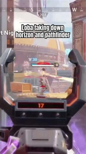 Loba taking down horizon and pathfinder #loba #apexlegends #apexlegendsclips