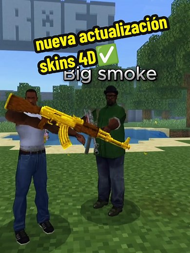 Actualización de skins 4D en Minecraft