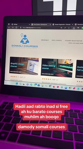 فيديوهات أنشأها Damody somali courses (@damody_somali_courses) باستخدام original sound - Damody somali courses