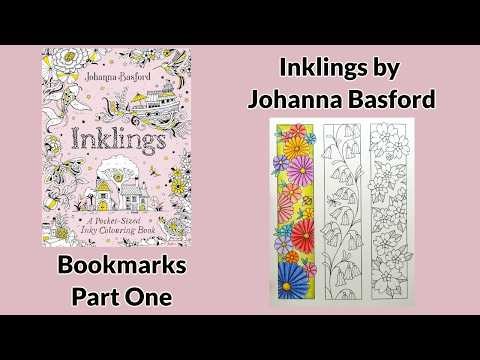 Inklings by Johanna Basford - Bookmarks (Part 1)