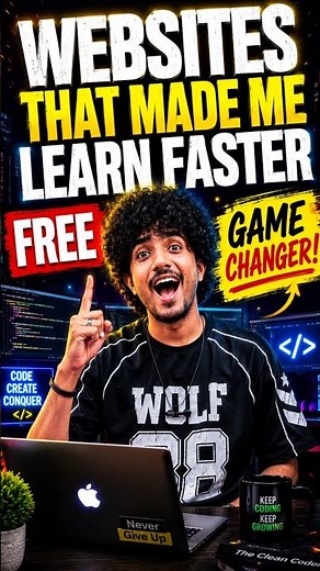 3 FREE Websites That Made Me Learn Programming😲 Faster#programming #coding #thesivashades #ai