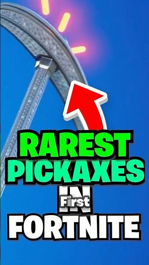 10 RAREST Pickaxes In Fortnite..