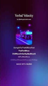 Crunk Syndicate – Verbal Velocity (Official Song)