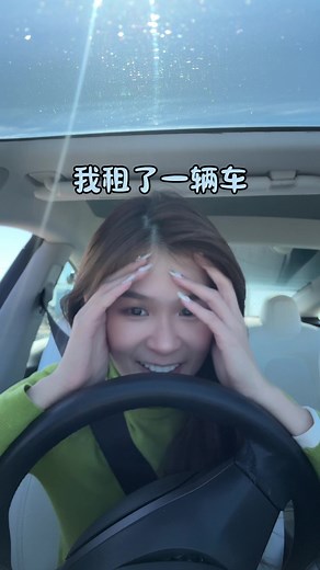 Driving tesla the first time Also driving on the left side 🙃