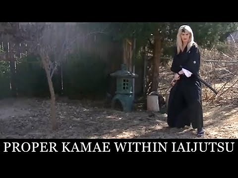 How To Use Proper Kamae Within Iaijutsu / Kenjutsu | Samurai Swordsmanship Training Techniques